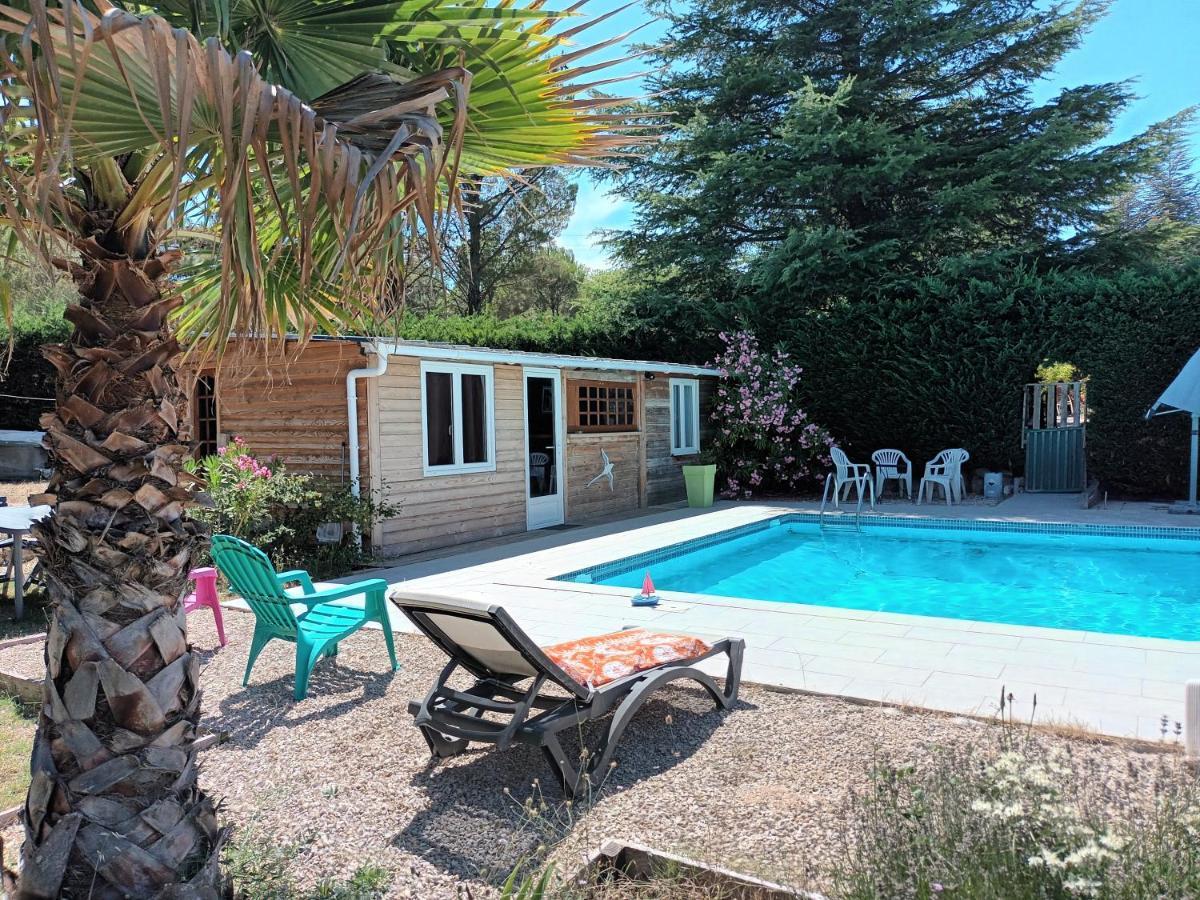Gîte ou chambre d'hôte dans la campagne de Rognes Exterior foto